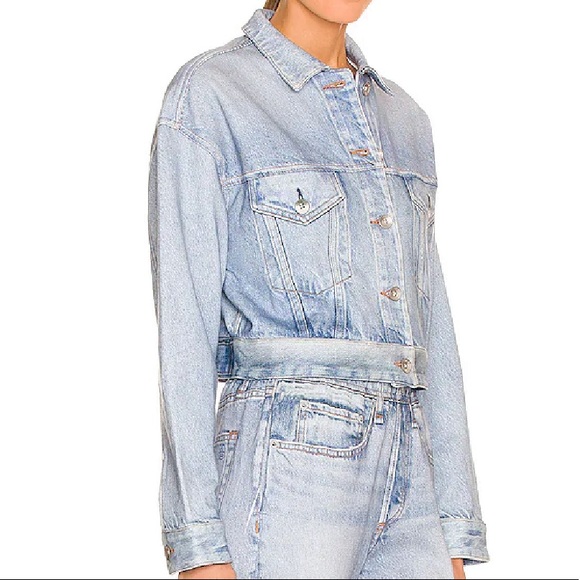 RAG&BONE Printed Denim Jacket - Picture 6 of 9